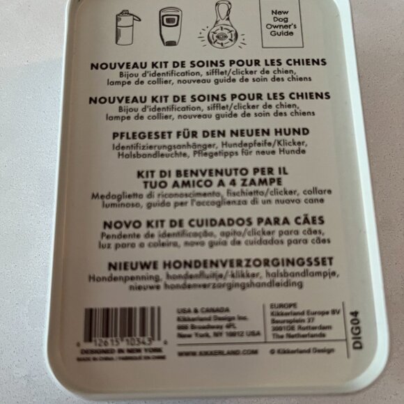 Kobe by Kikkerland - Welcome New Dog Kit - Picture 4 of 4